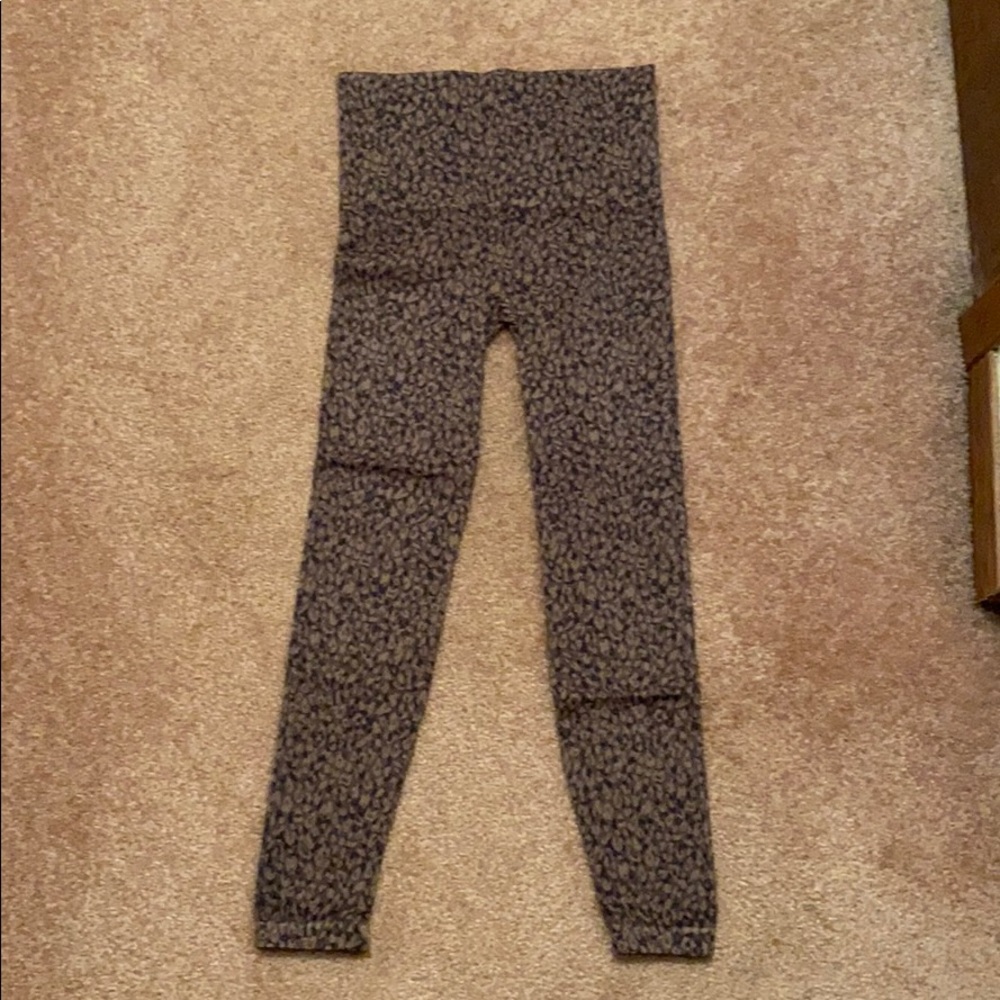 SPANX High Waisted Leopard Leggings
